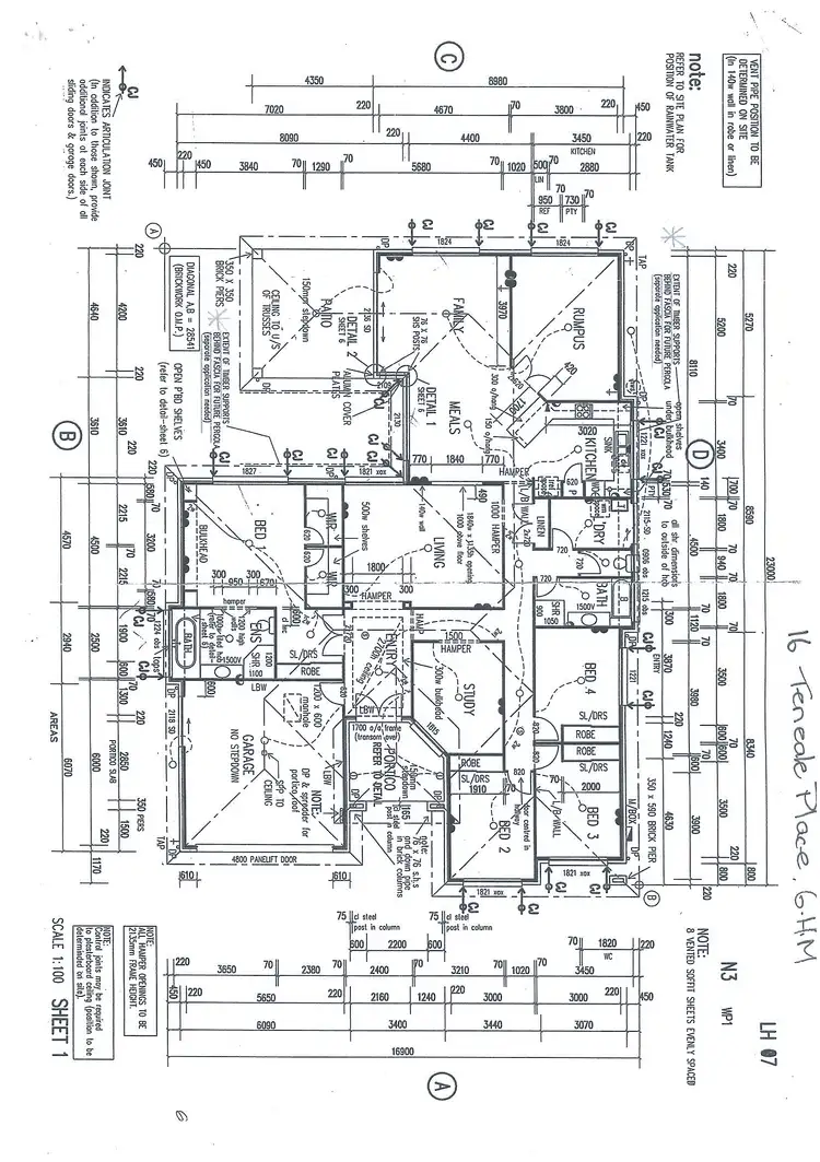 Floorplan of Homely house listing, 16 Teneale Place, Glass House Mountains QLD 4518