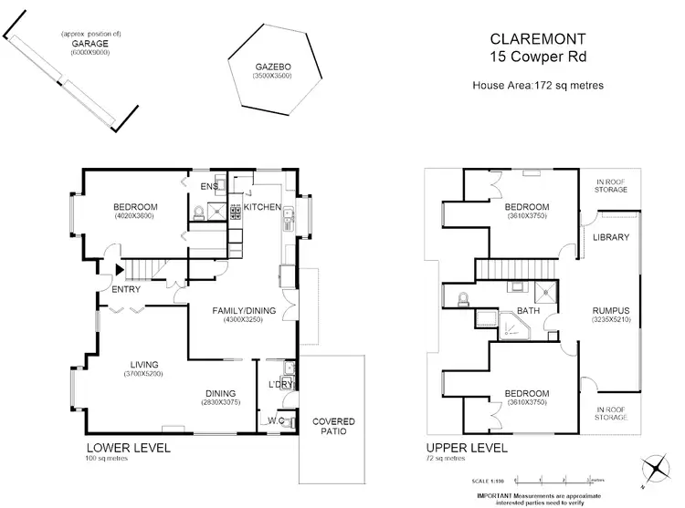 Floorplan of Homely house listing, 15 Cowper Rd, Claremont TAS 7011