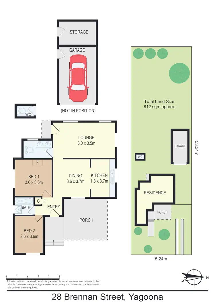 Floorplan of Homely house listing, 28 Brennan St, Yagoona NSW 2199