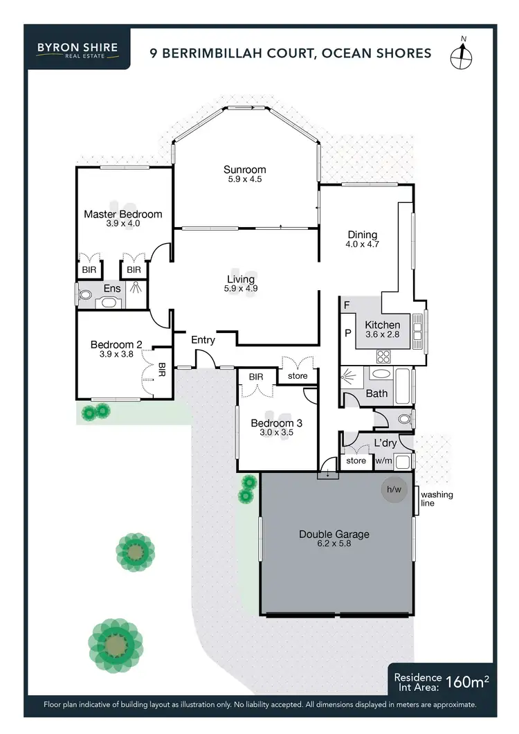 Floorplan of Homely house listing, 9 Berrimbillah Court, Ocean Shores NSW 2483