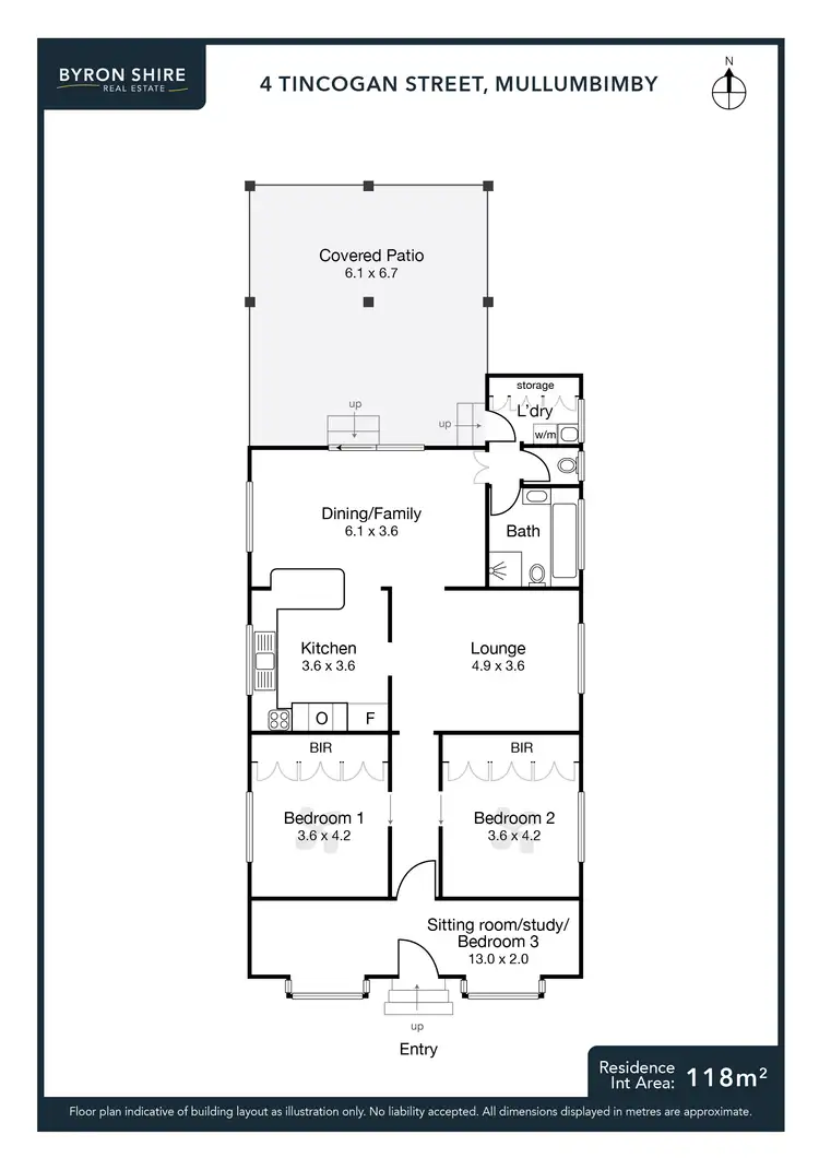 Floorplan of Homely house listing, 4 Tincogan Street, Mullumbimby NSW 2482