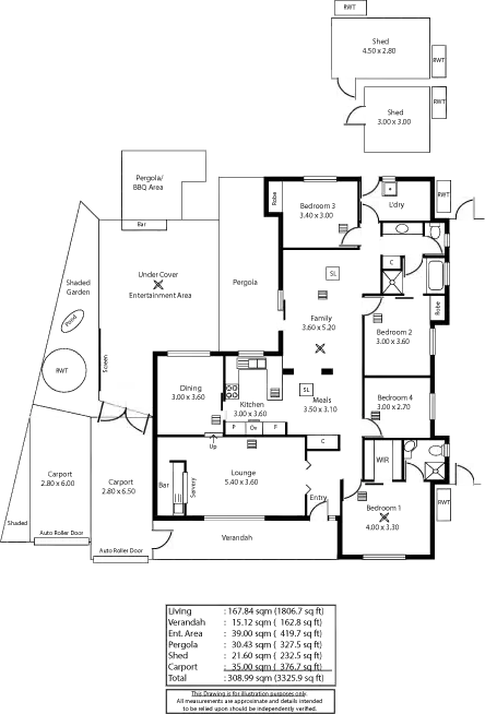 Floorplan of Homely house listing, 14 Settlers Drive, West Lakes SA 5021