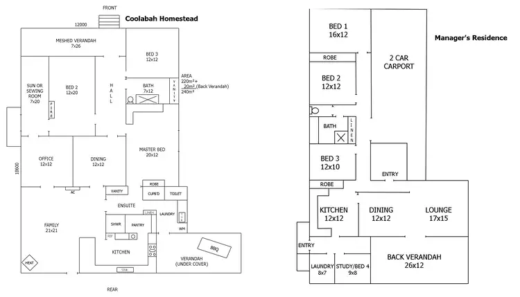Floorplan of Homely rural property listing, Address available on request