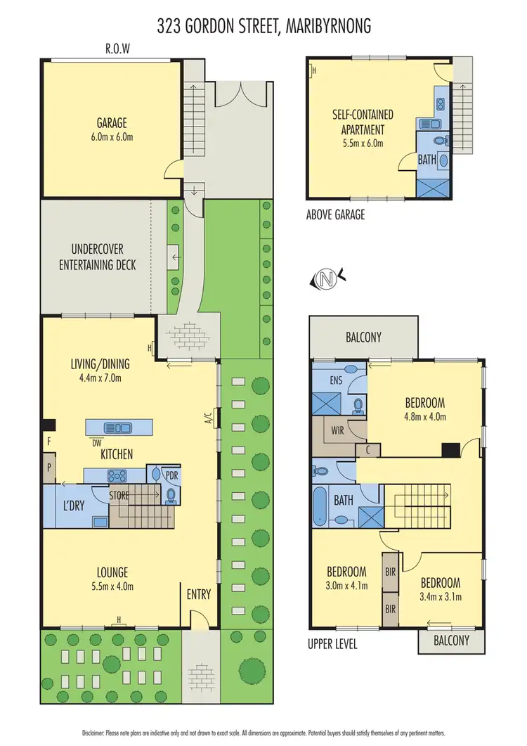Floorplan of Homely house listing, 323 Gordon Street, Maribyrnong VIC 3032