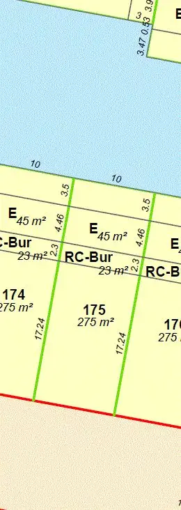 Floorplan of Homely land listing, LOT 175/Lot 175 Cobia Close, Exmouth WA 6707