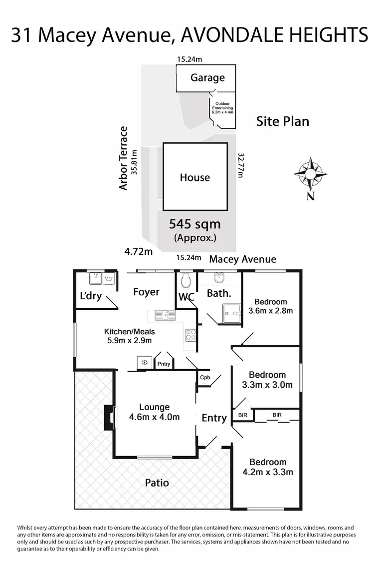 Floorplan of Homely house listing, 31 Macey Avenue, Avondale Heights VIC 3034