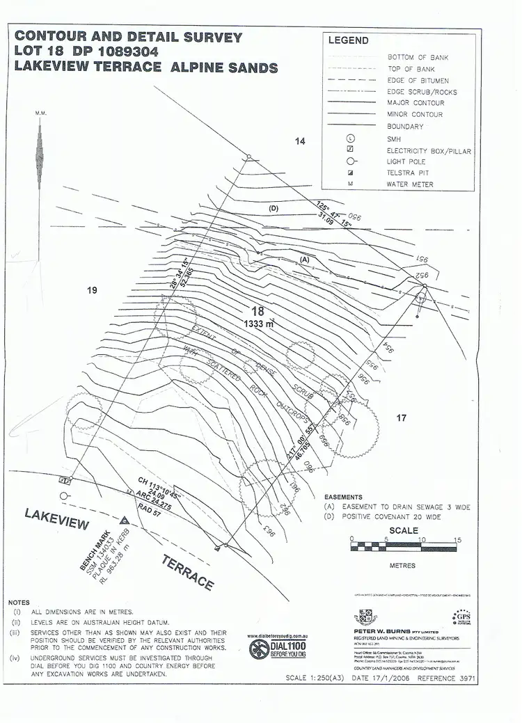 Floorplan of Homely land listing, 8 Lakeview Terrace, East Jindabyne NSW 2627
