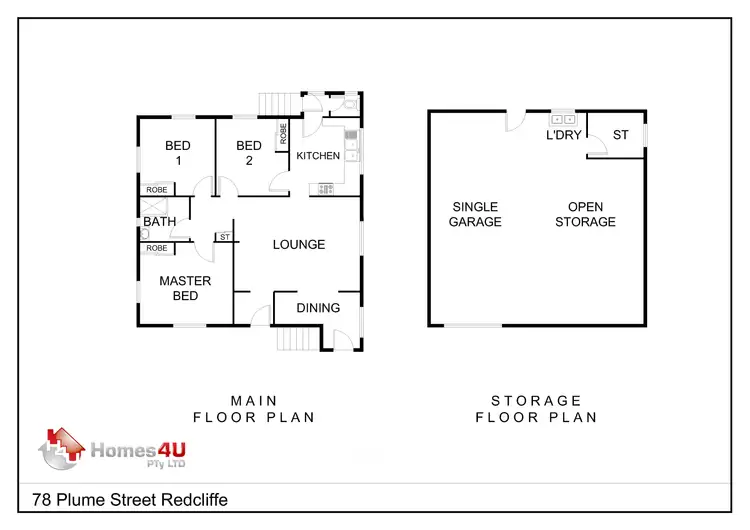 Floorplan of Homely house listing, 78 Plume Street, Redcliffe QLD 4020