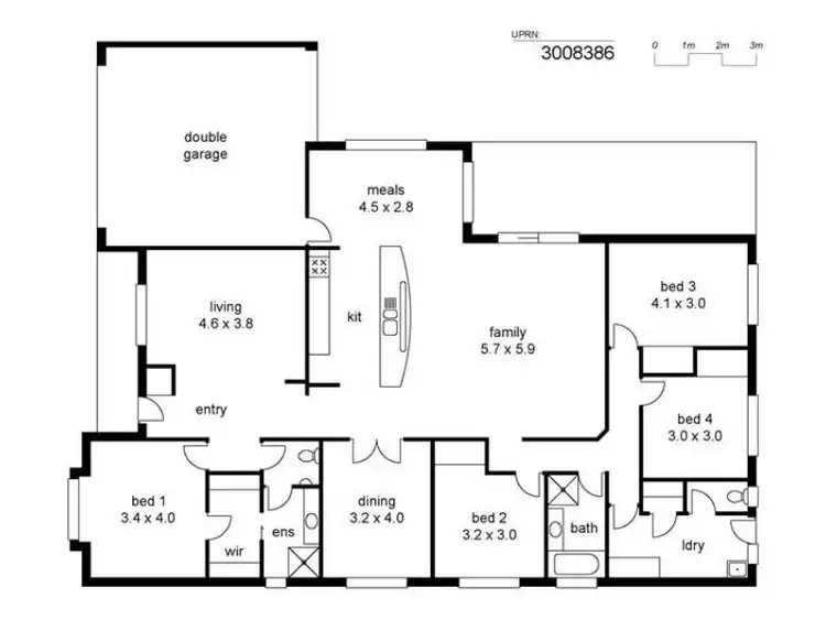Floorplan of Homely house listing, 25 Everard Avenue, Ellenbrook WA 6069