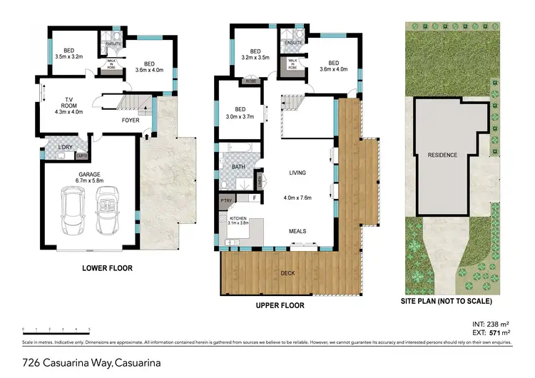 Floorplan of Homely house listing, 726 Casuarina Way, Casuarina NSW 2487