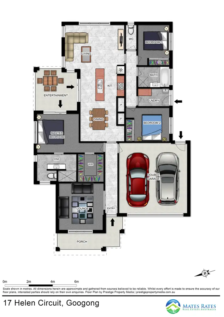 Floorplan of Homely house listing, 17 Helen Circuit, Googong NSW 2620