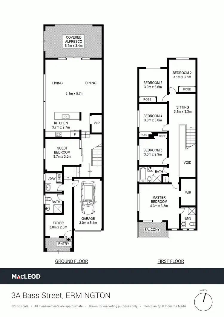 Floorplan of Homely house listing, 3 Bass Street, Ermington NSW 2115