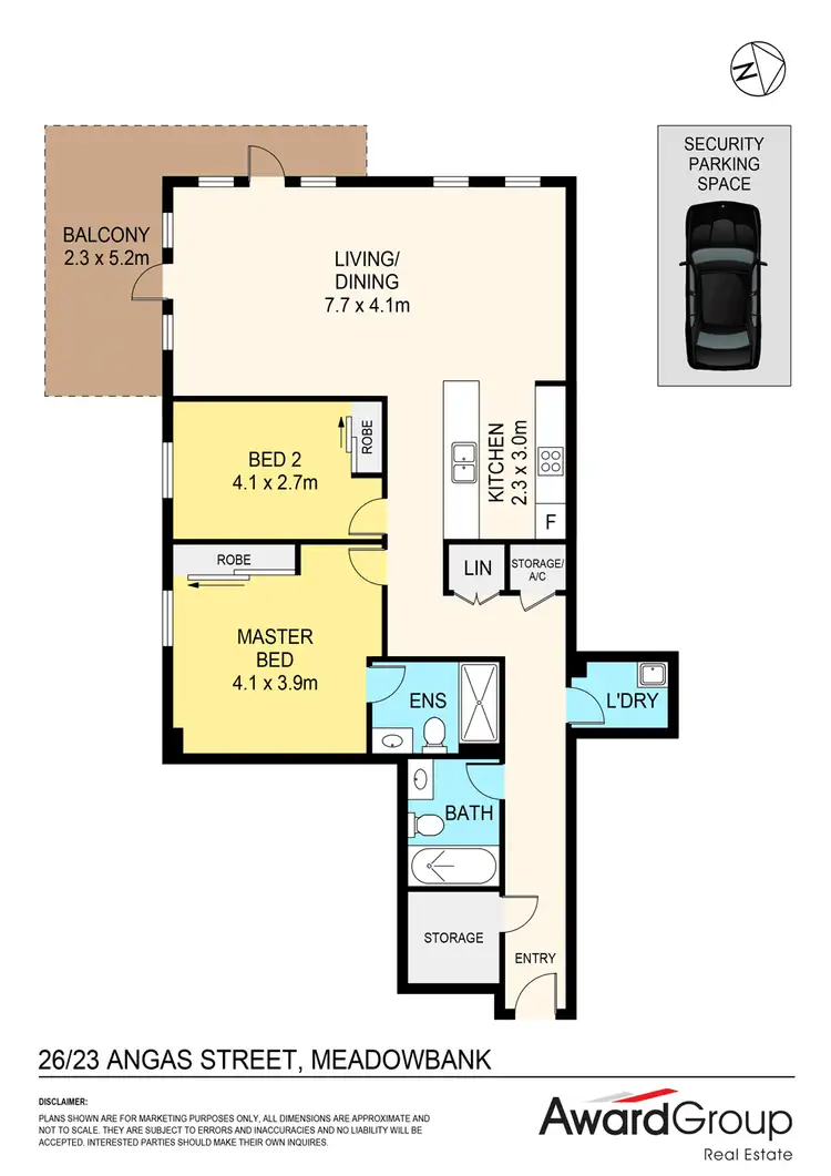 Floorplan of Homely apartment listing, 26/23 Angas Street, Meadowbank NSW 2114
