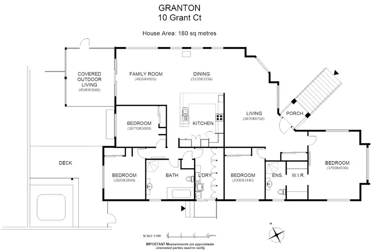 Floorplan of Homely house listing, 10 Grant Ct, Granton TAS 7030