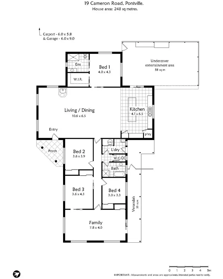 Floorplan of Homely house listing, 19 Cameron Rd, Pontville TAS 7030