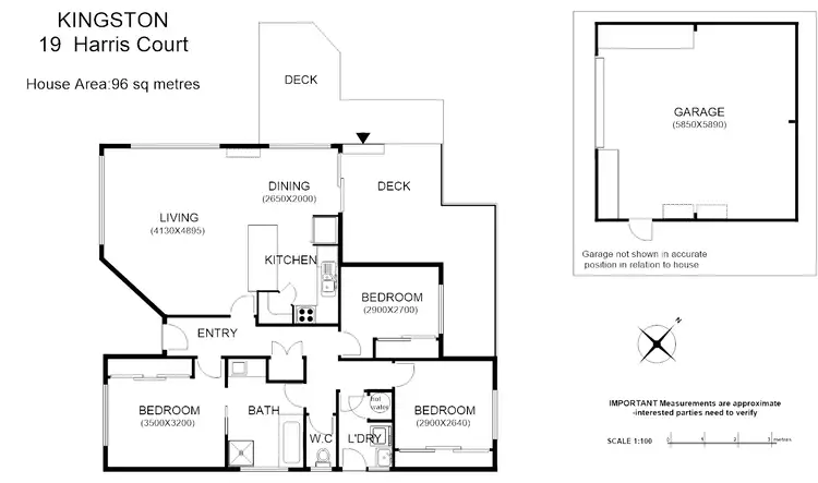 Floorplan of Homely house listing, 19 Harris Ct, Kingston TAS 7050