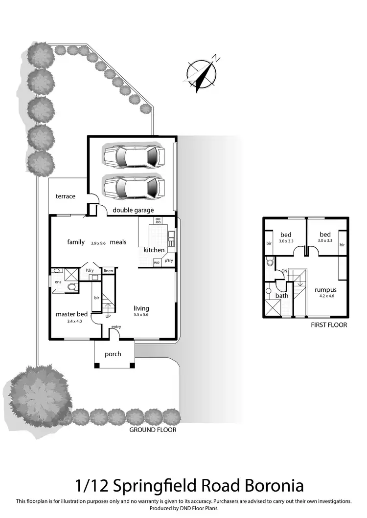 Floorplan of Homely unit listing, 1/12 Springfield Road, Boronia VIC 3155
