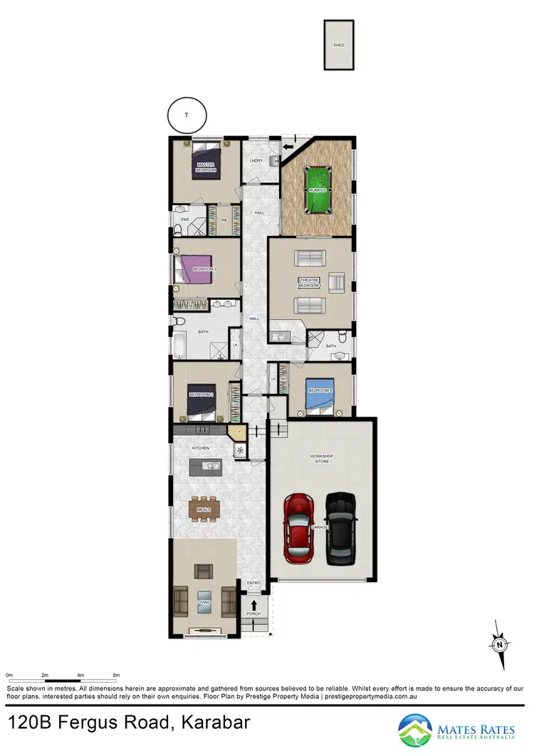 Floorplan of Homely house listing, 120B Fergus Road, Queanbeyan NSW 2620