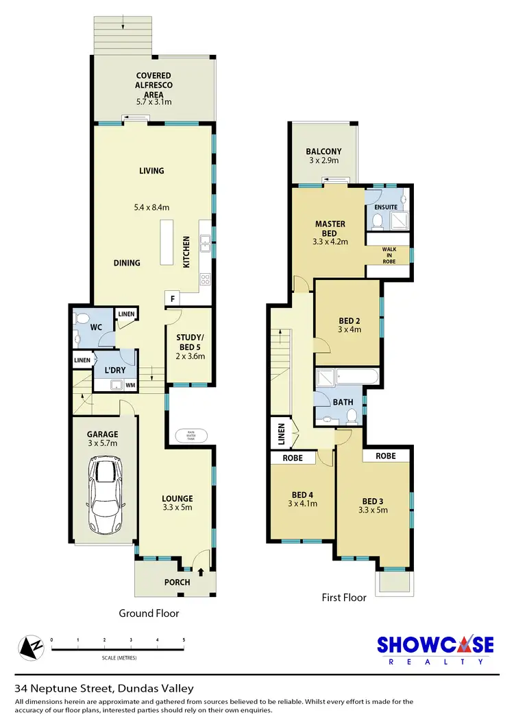 Floorplan of Homely house listing, 34 Neptune St, Dundas Valley NSW 2117