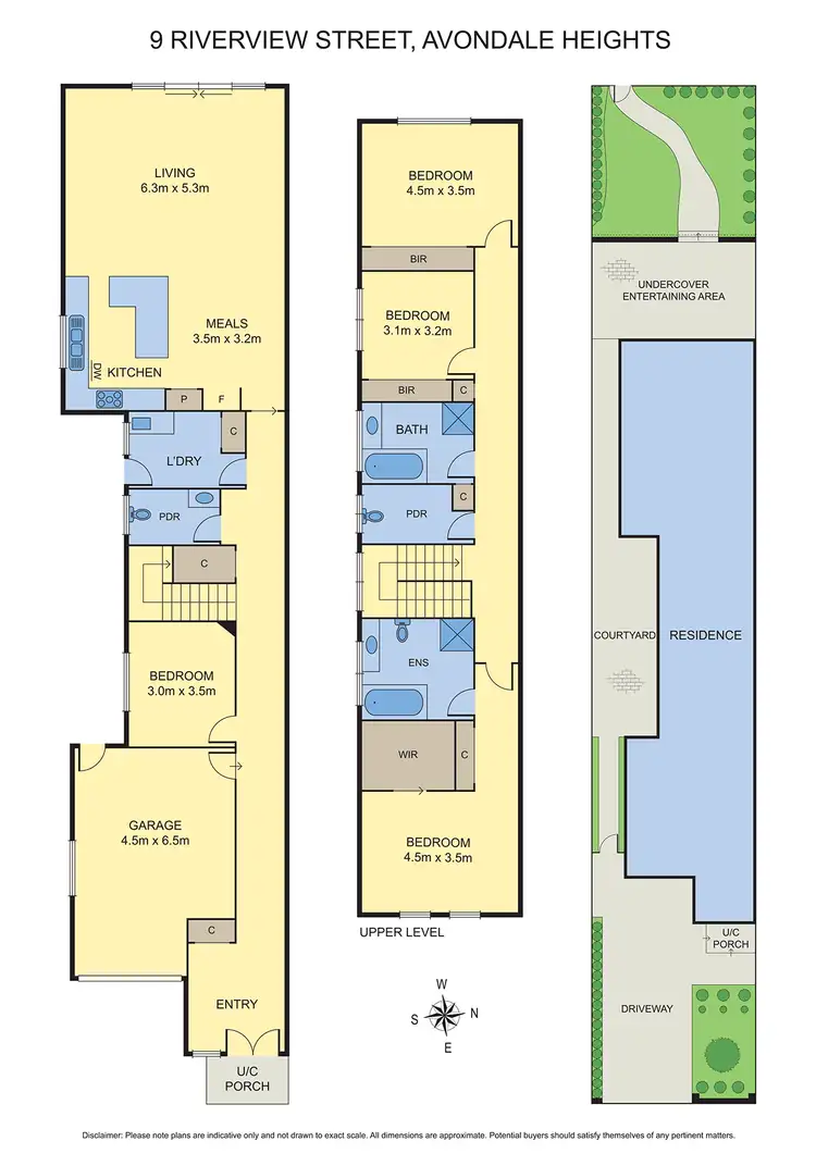 Floorplan of Homely house listing, 9 Riverview Street, Avondale Heights VIC 3034