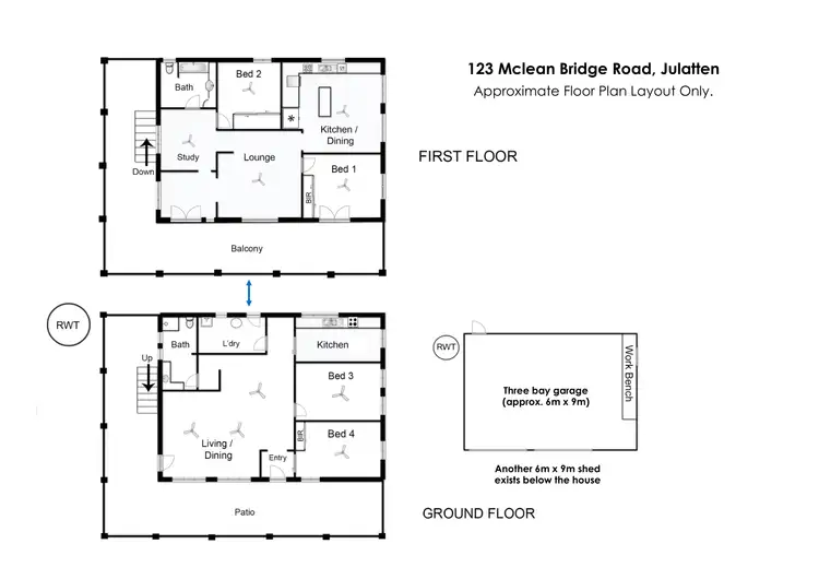 Floorplan of Homely house listing, 123 McLeans Bridge Road St, Julatten QLD 4871