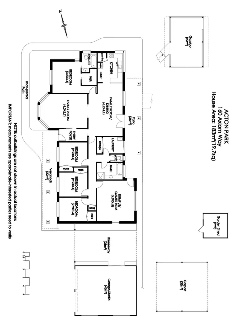 Floorplan of Homely house listing, 160 Axiom Way, Acton Park TAS 7170