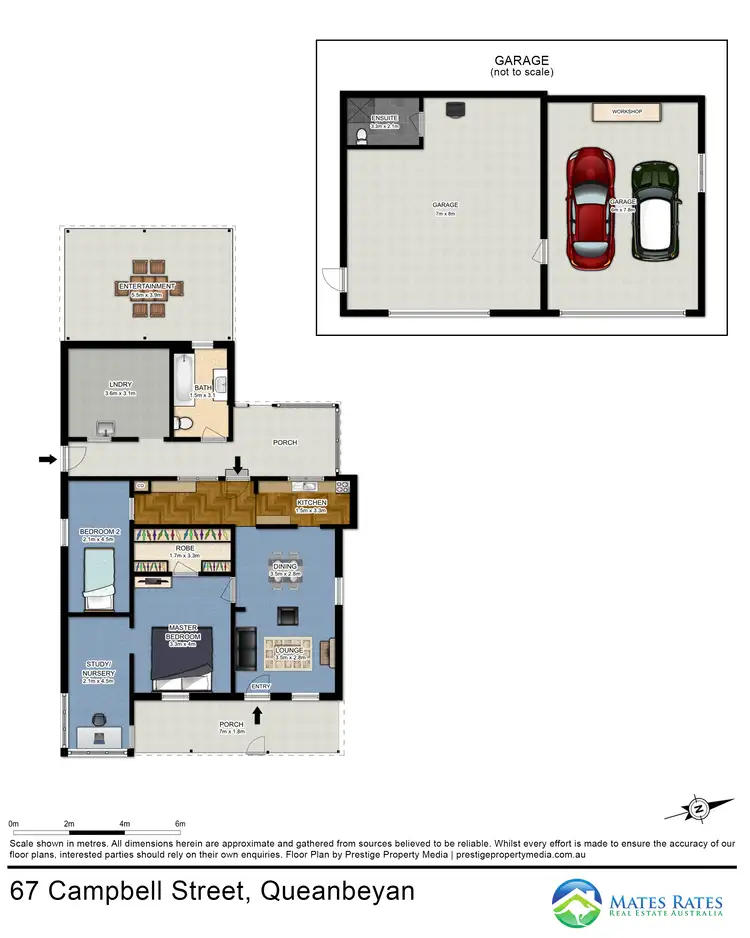 Floorplan of Homely house listing, 67 Campbell Street, Queanbeyan NSW 2620