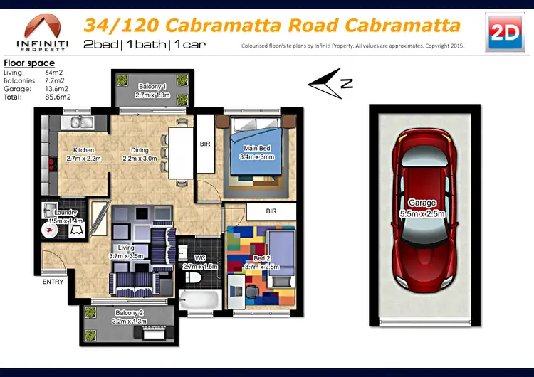 Floorplan of Homely unit listing, 34/120 Cabramatta Road, Cabramatta NSW 2166