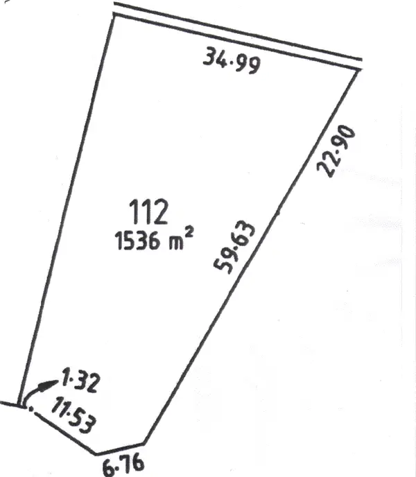 Floorplan of Homely land listing, 1 Lorikeet Grove, Hewett SA 5118