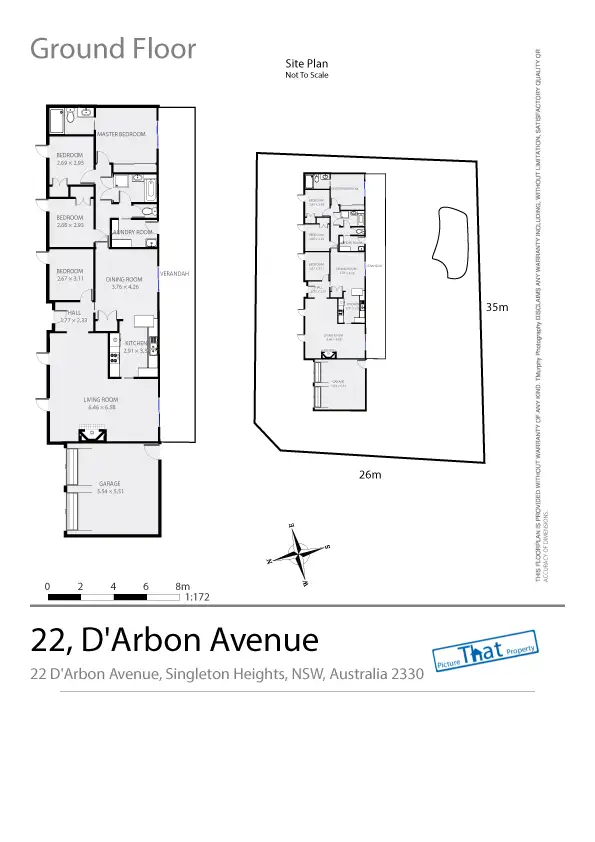 Floorplan of Homely house listing, 24 D'Arbon Avenue, Singleton NSW 2330