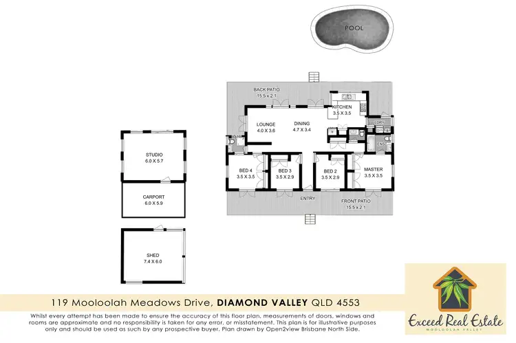Floorplan of Homely rural property listing, Address available on request