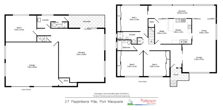 Floorplan of Homely house listing, 27 Pappinbarra Parade, Port Macquarie NSW 2444