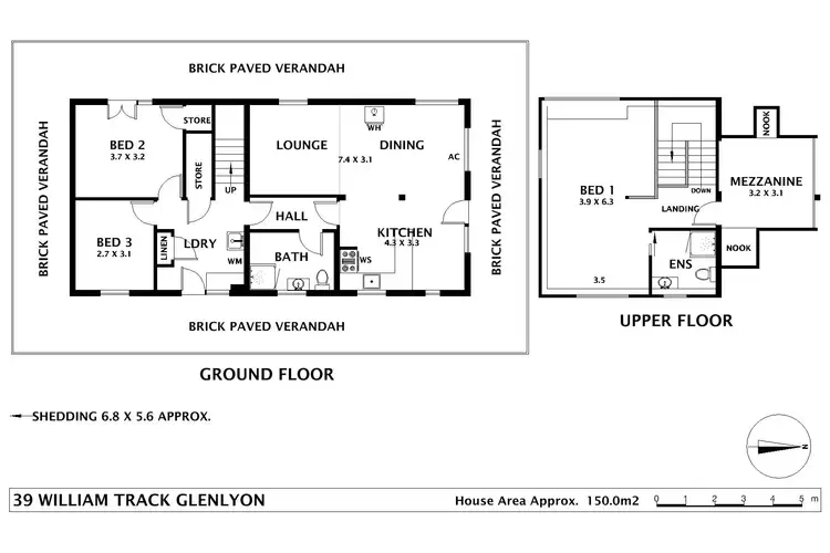 Floorplan of Homely house listing, 39 William Track, Glenlyon VIC 3461