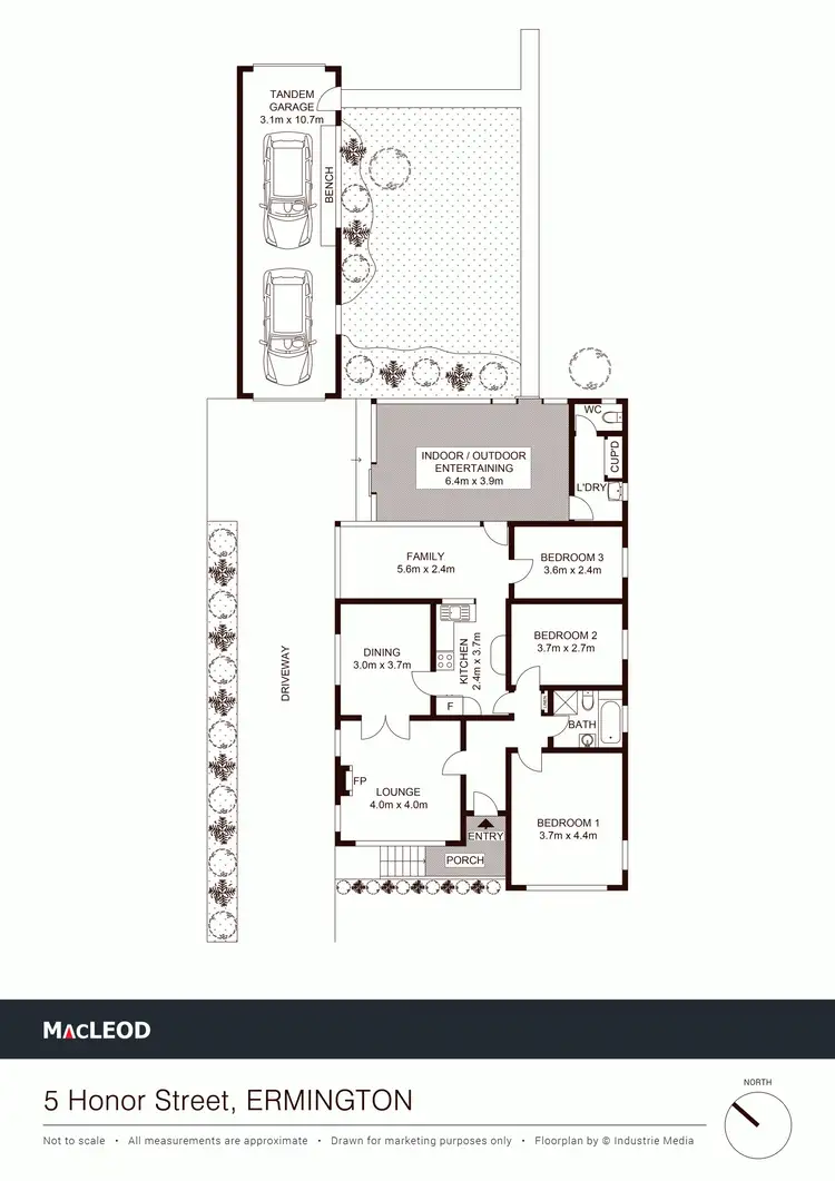 Floorplan of Homely house listing, 5 Honor Street, Ermington NSW 2115