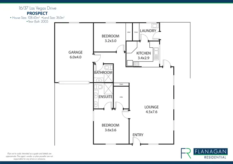 Floorplan of Homely unit listing, Unit 16/37 Las Vegas Drive, Prospect TAS 7250