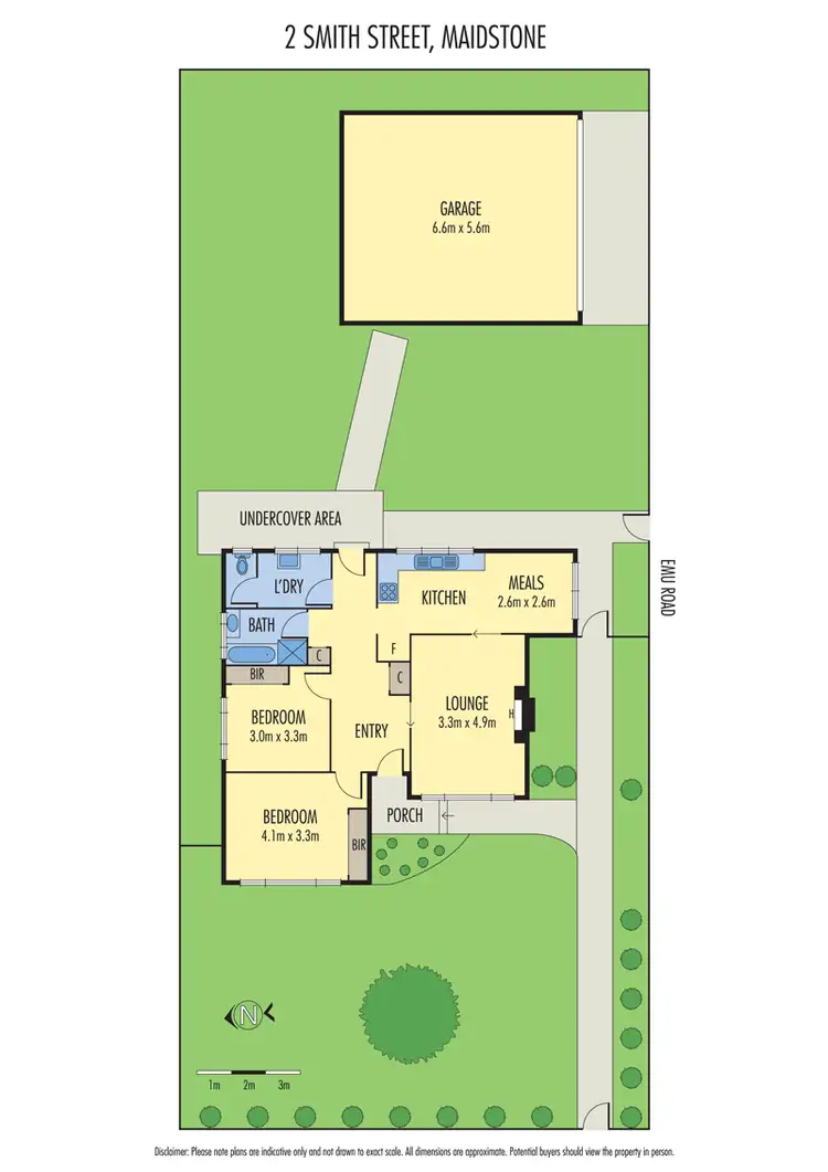 Floorplan of Homely house listing, 2 Smith Street, Maidstone VIC 3012