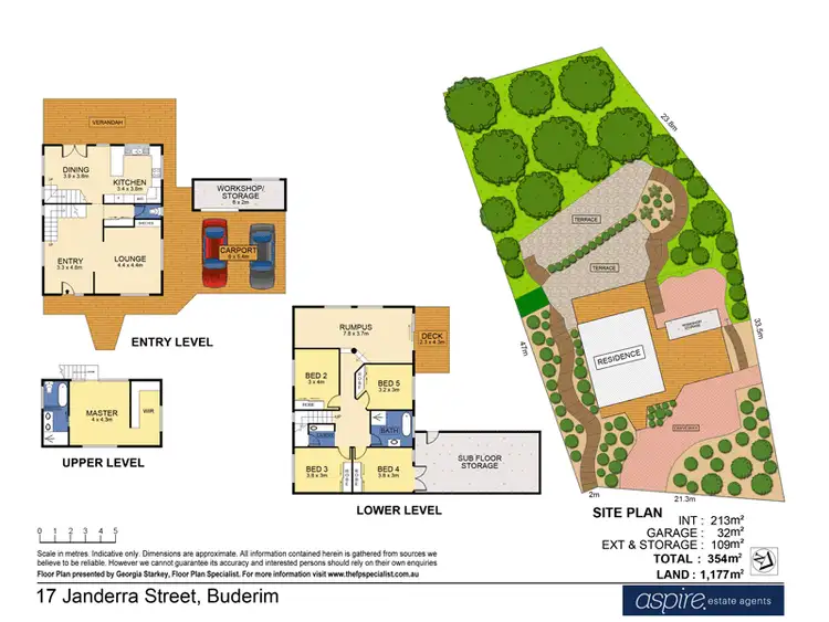 Floorplan of Homely house listing, 17 Janderra Street, Buderim QLD 4556