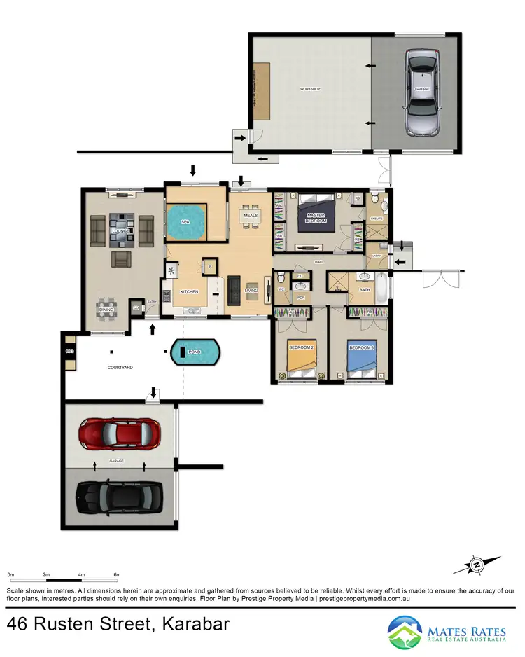Floorplan of Homely house listing, 46 Rusten Street, Queanbeyan NSW 2620