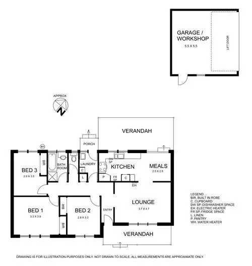 Floorplan of Homely house listing, 29 Farrell Street, New Gisborne VIC 3438