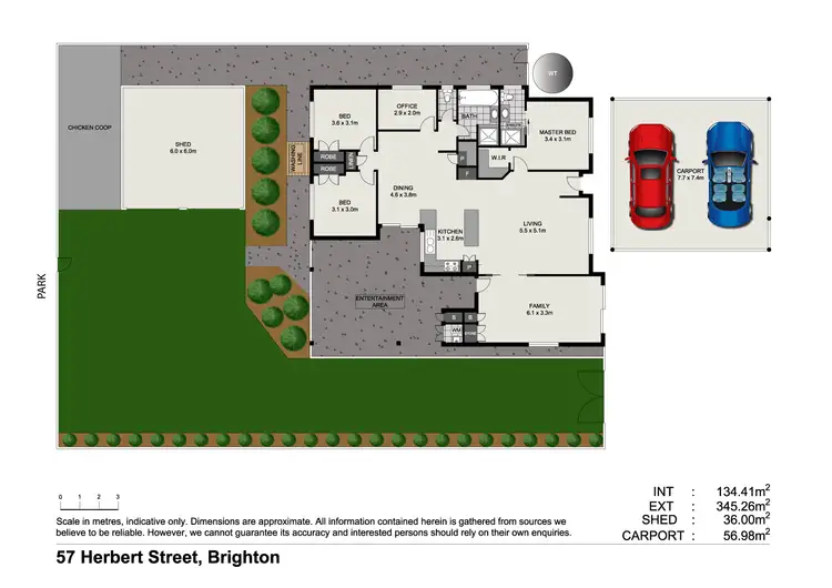 Floorplan of Homely house listing, 57 Herbert Street, Brighton QLD 4017