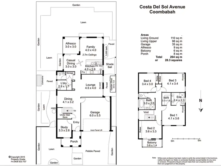 Floorplan of Homely house listing, 25 Costa Del Sol Avenue, Coombabah QLD 4216