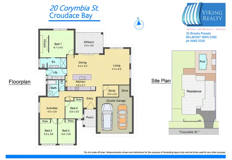 Floorplan of Homely house listing, 20 Corymbia Street, Croudace Bay NSW 2280