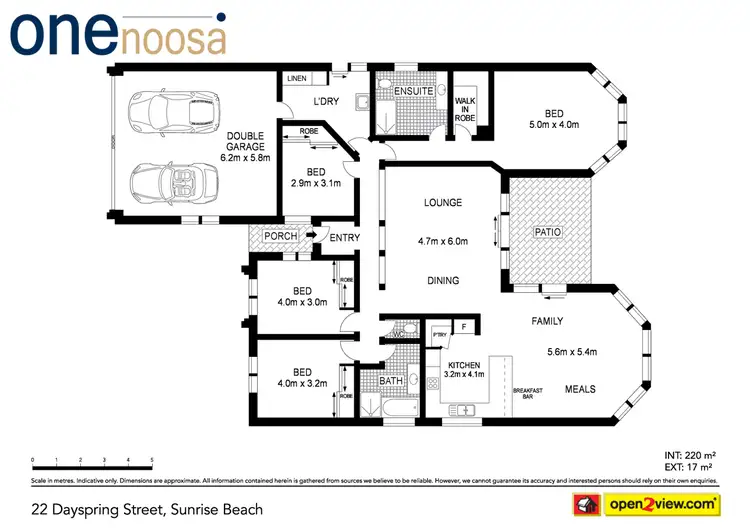 Floorplan of Homely house listing, 22 Dayspring Street, Sunrise Beach QLD 4567