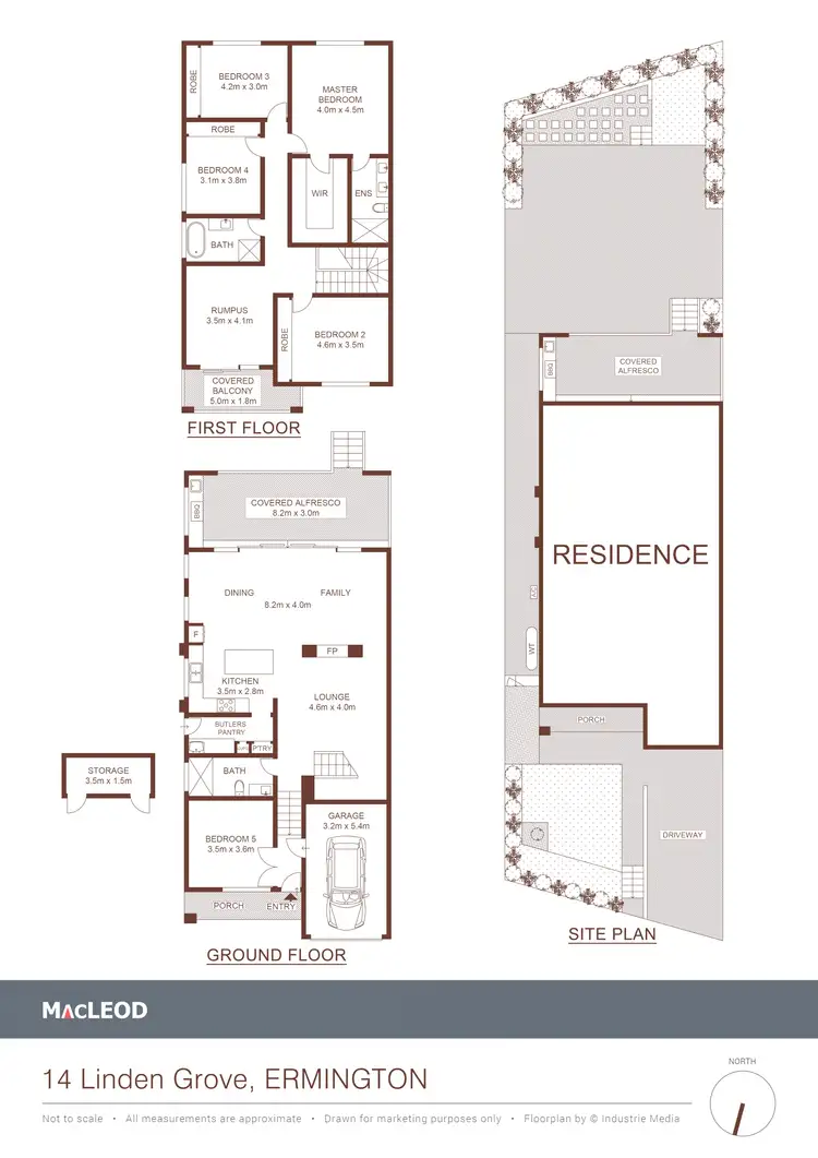 Floorplan of Homely house listing, 14 Linden Gr, Ermington NSW 2115