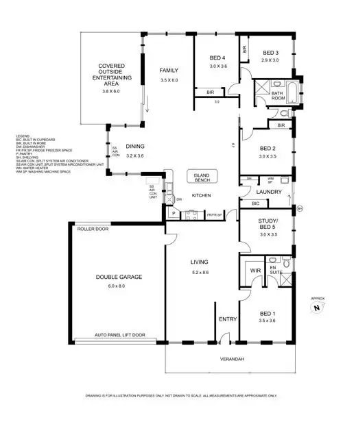 Floorplan of Homely house listing, 12 Pinelea Grove, Gisborne VIC 3437