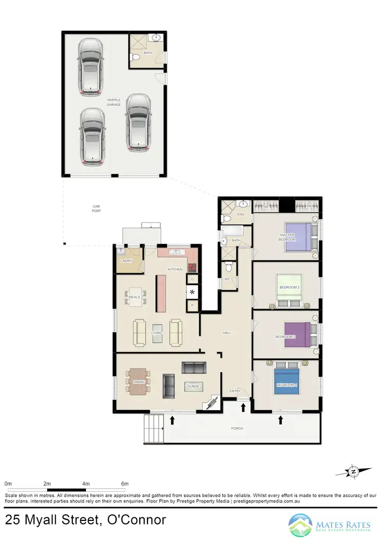 Floorplan of Homely house listing, 25 Myall St, O'connor ACT 2602