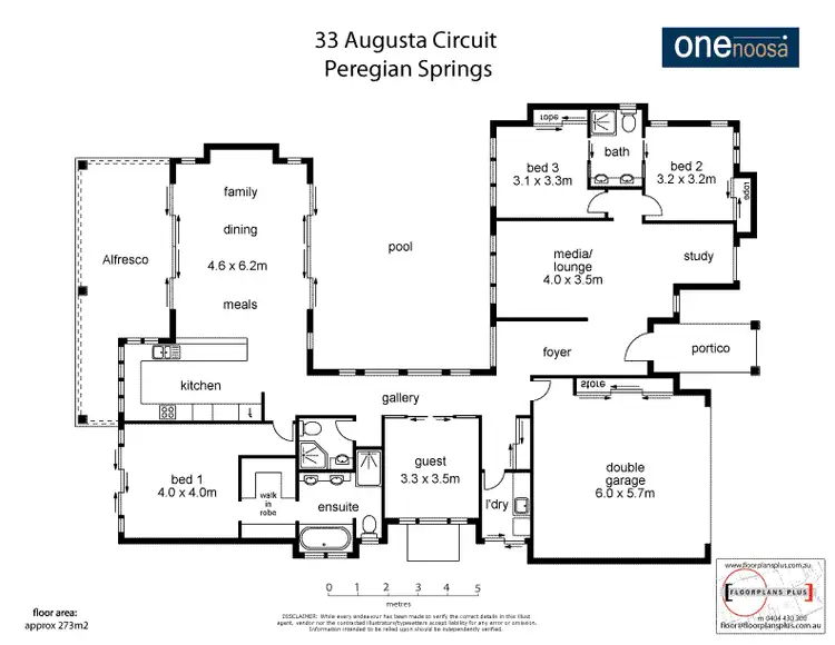 Floorplan of Homely house listing, 33 Augusta Circuit, Peregian Springs QLD 4573