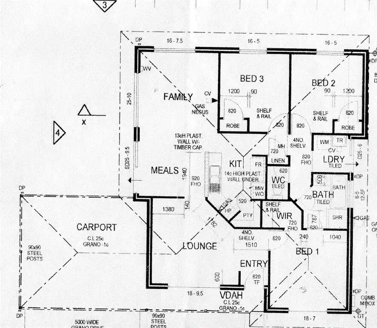 Floorplan of Homely house listing, 88 Somerville Drive, College Grove WA 6230