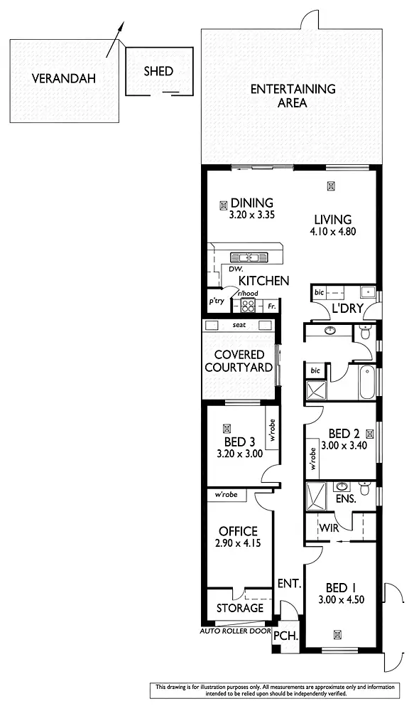 Floorplan of Homely house listing, 17A Dudley Avenue, North Plympton SA 5037