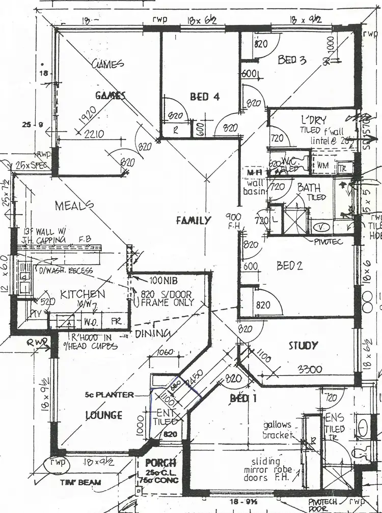 Floorplan of Homely house listing, 17 Sleaford Drive, Gelorup WA 6230